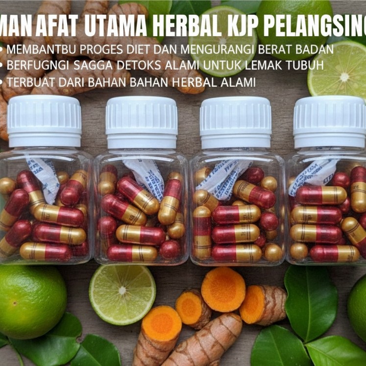 TERBUKTI ORIGINALNYA kjp pelangsing ring 2 asli original isi 30 kapsuluntuk menurunkan berat badan  