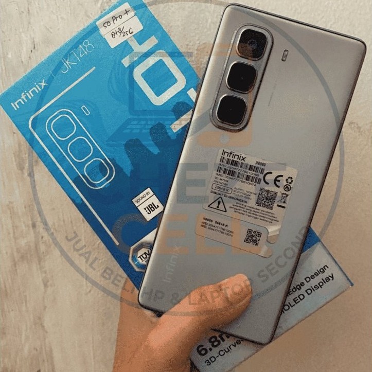 Second Smartphone Infinix Hot 50 pro+ Garansi 1 Bulan
