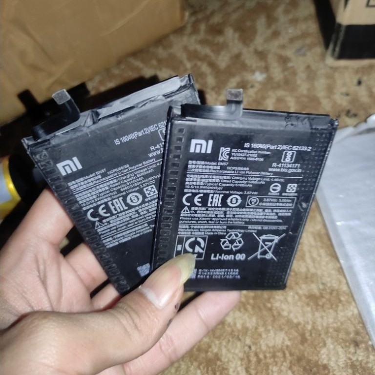 Baterai BN57 Xiaomipocox3nfc/pro original copotan
