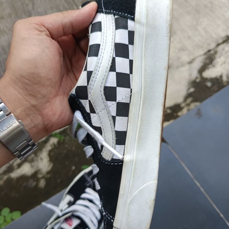 Sepatu Vans Sk8 Checkerboard Preloved