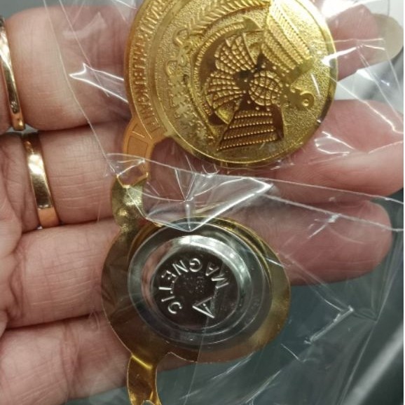 pin DISHUB magnet/peniti
