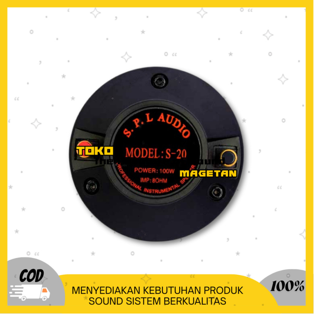Driver Tweeter SPL Audio  S-20