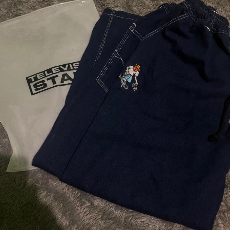 PANTS TELEVISI STAR NAVY