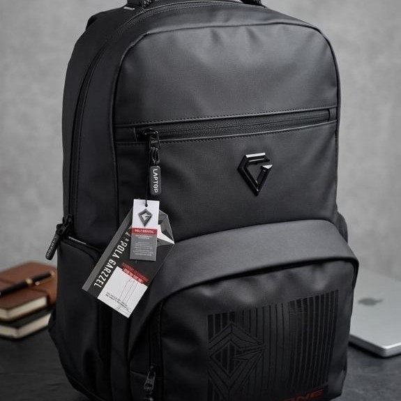 [POLA GARZZEL]Tas Ransel Sekolah Pria Bacpack Waterprof