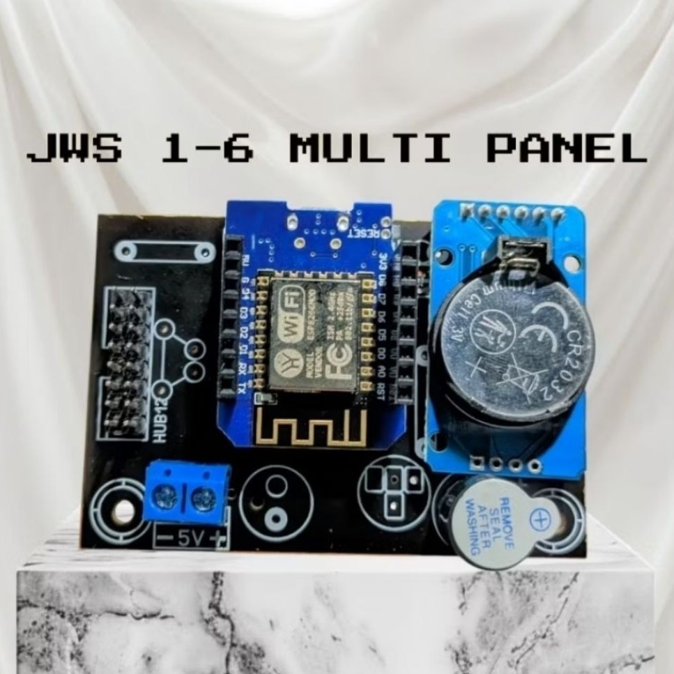 Controller JWS Single Color 1-6 panel P10 - Controler jadwal sholat P10