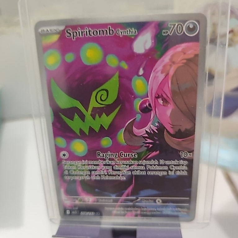 Kartu Pokemon Spiritomb Cynthia