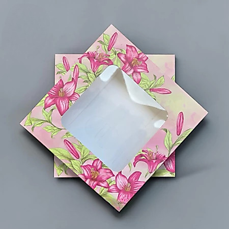 Box Packaging Hijab Jendela Mika