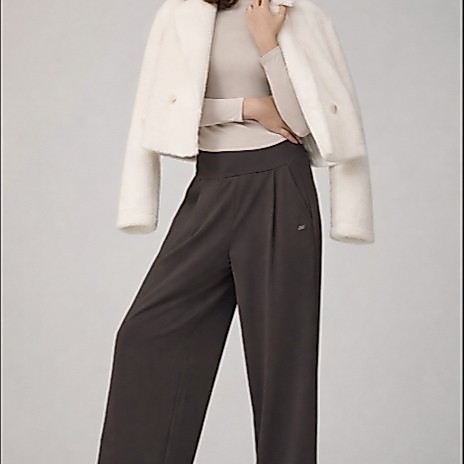 [Minne] Urban Belly Cover Pintuck Wide Pants STL