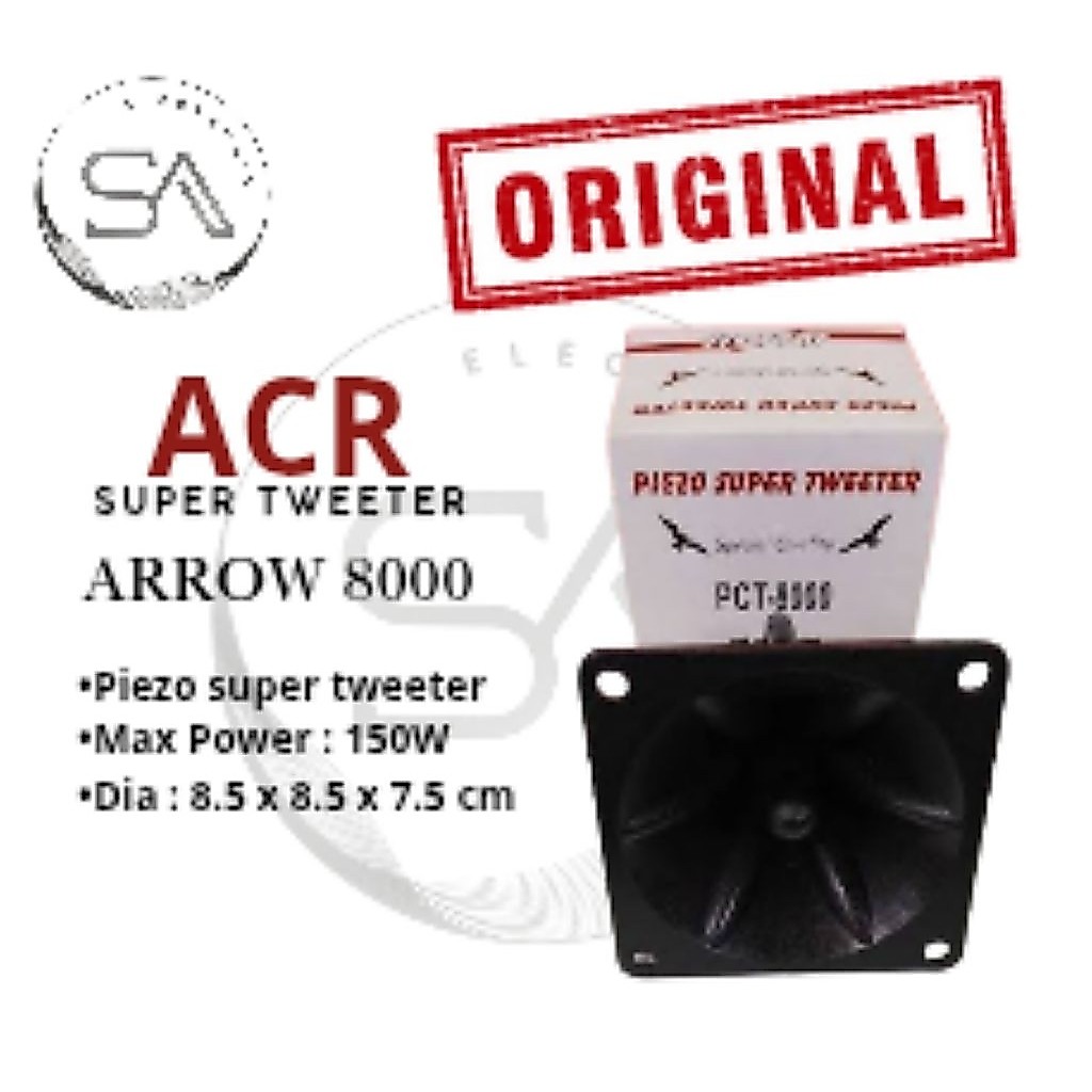 Surya Agung Arrow PCT 8000 super Tweeter piezo untuk walet dan miniatur