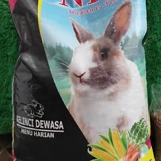 Nice rabbit pakan kelinci komplit