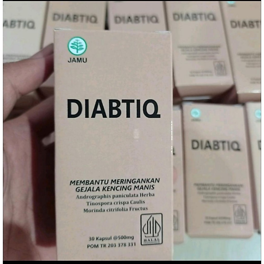 Diabtiq Suplemen Herbal Atasi diabetes Ampuh
