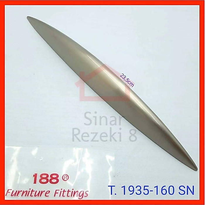 Handle Tarikan Laci Pintu Lemari Minimalis Dapur Knob Aluminium 1935 .