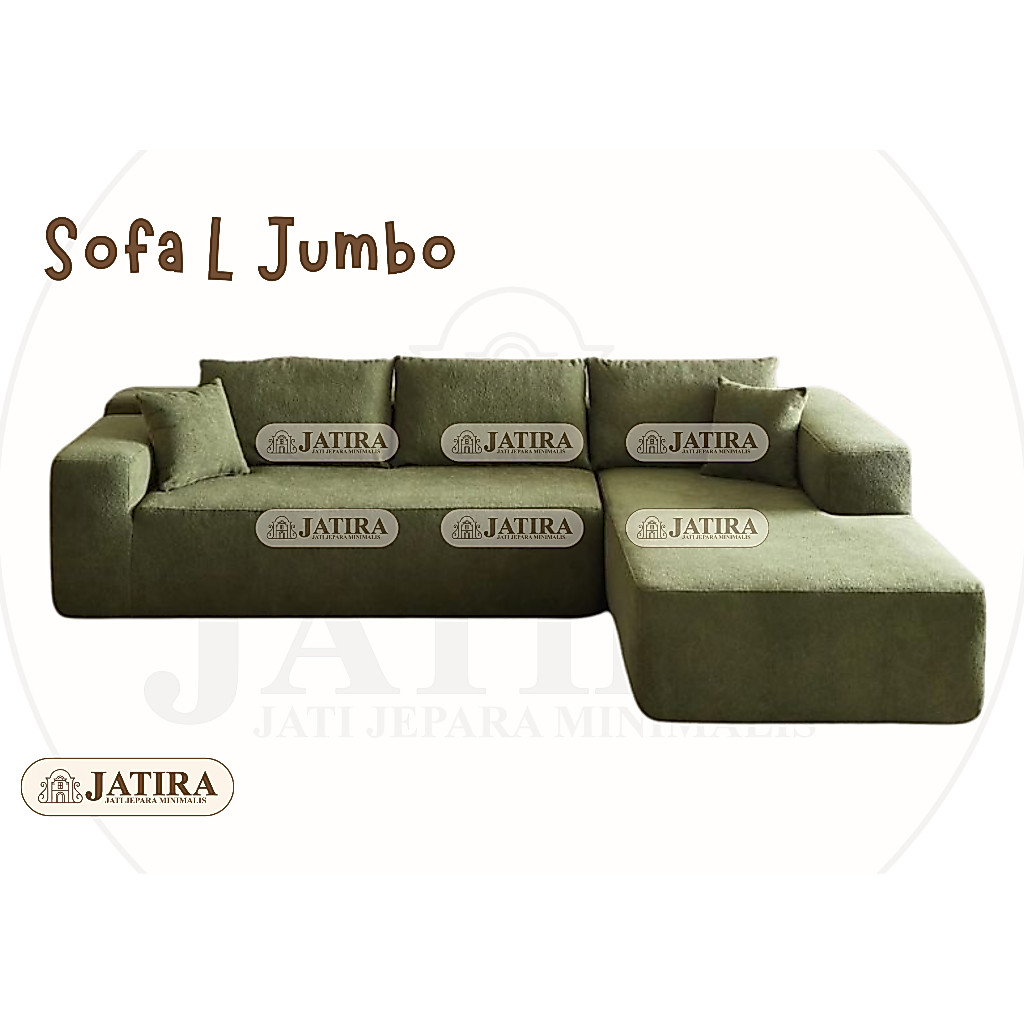 Sofa L Jumbo | Sofa L Jumbo Minimalis Murah Palembang