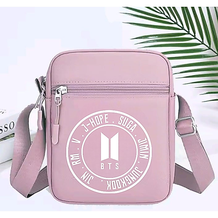 TAS SELENDANG ANAK TERBARU MOTIF BTS ARMY KPOP JUNGKOOK