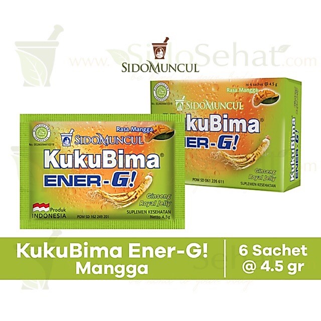 KukuBima Energ-G Mangga - Energi drink