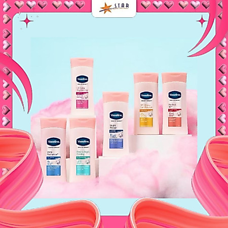 * STAR * Vaseline body lotion  100ml / Vaseline Hand Body ukuran kecil