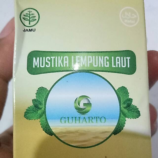Mustika lempung laut guharto,  jamu obat gurah pelancar pencernaan