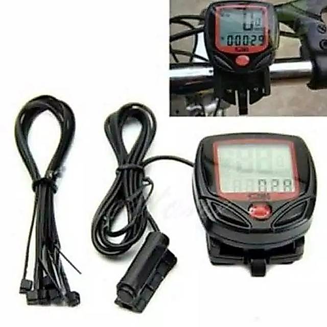 Speedometer Sepeda Sunding Terjamin Red Sunding