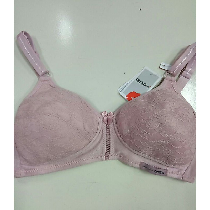 BRA CHRISTINE FULL CUP/BRA TANPA KAWAT