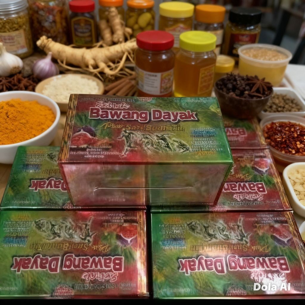 JAMU SERBUK BAWANG DAYAK ORIGINAL 100%