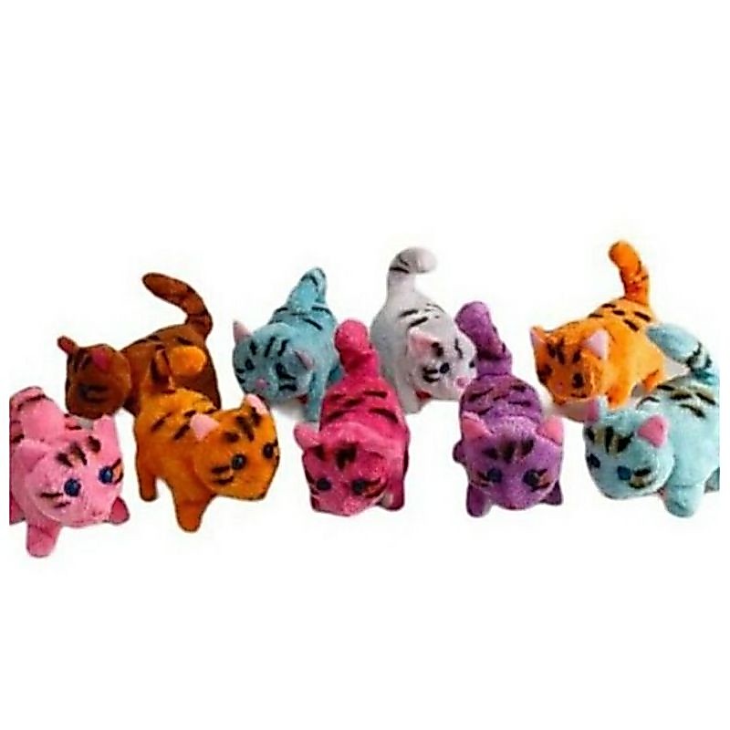 MAINAN KUCING BERSUARA BONEKA KUCING BERJALAN