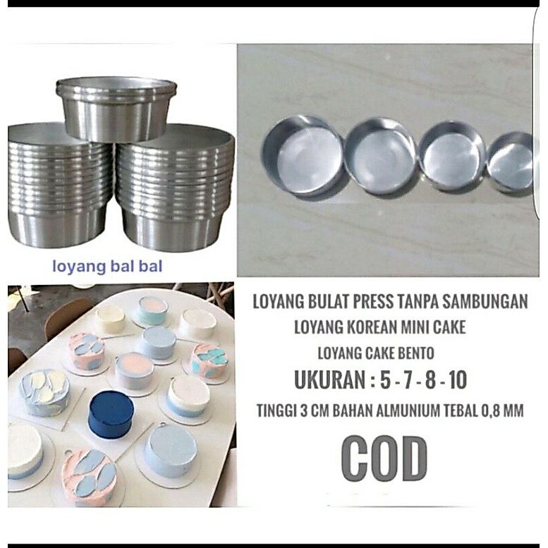 Loyang Cake Bento  1 lusin