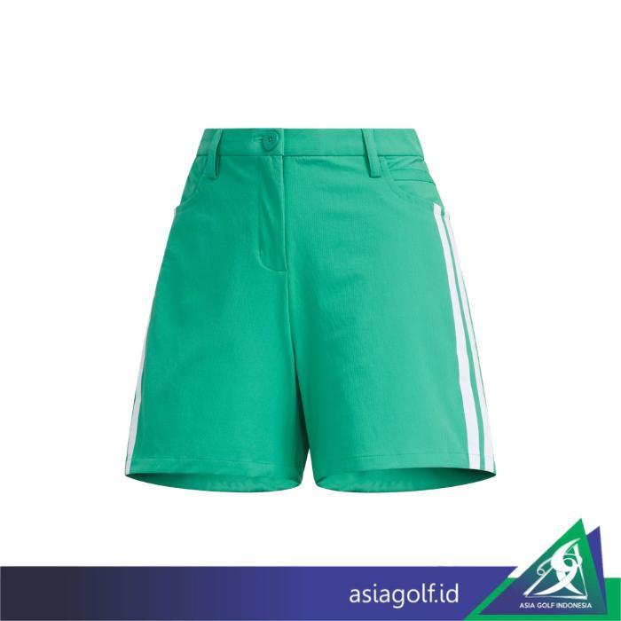 Celana Pendek Golf Wanita Adidas 3Stripes 5 Inch Original Stretch Breathable