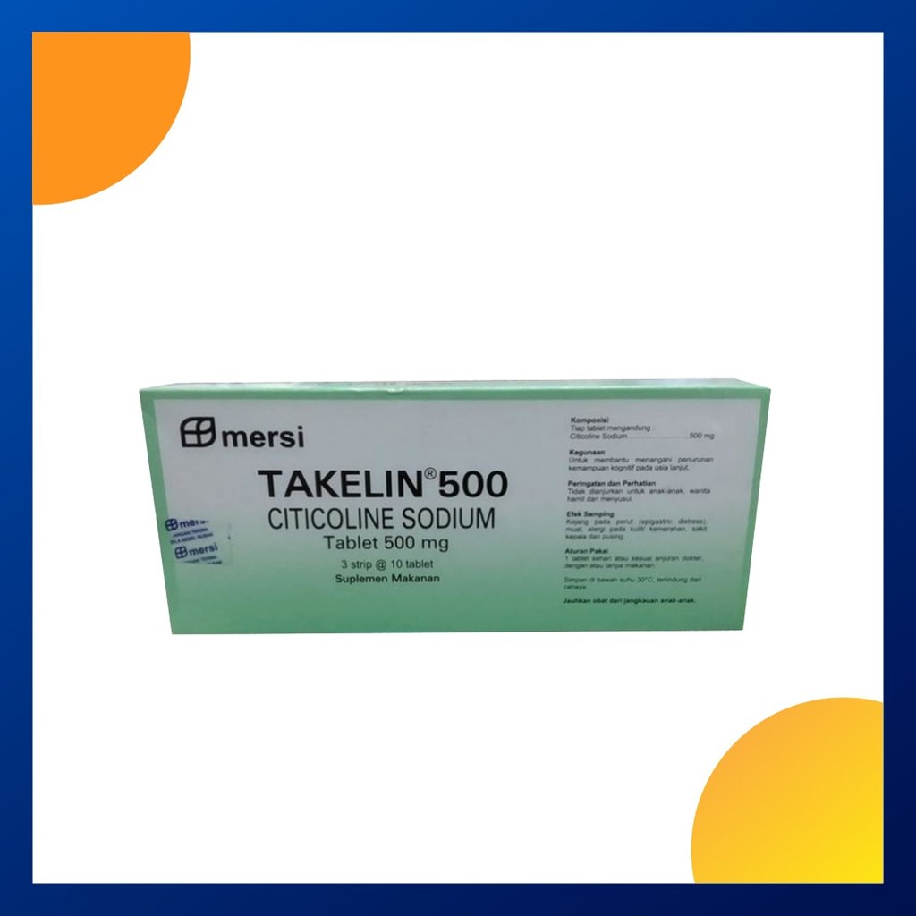 Takelin 500 Mg Box 30 Tablet
