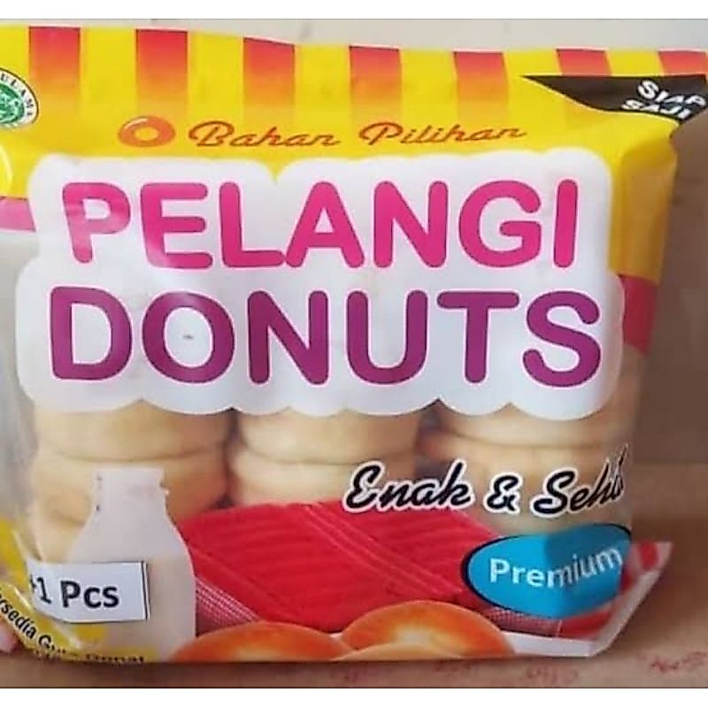 DONAT PELANGI/DONAT PREMIUM DONAT GULA