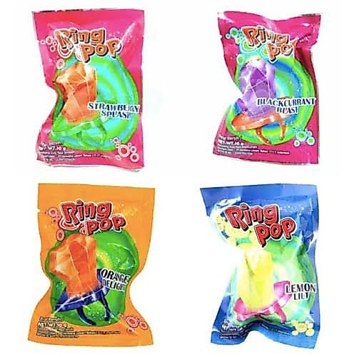 PERMEN RING POP / PERMEN CINCIN / PERMEN DOT RANDOM RASA