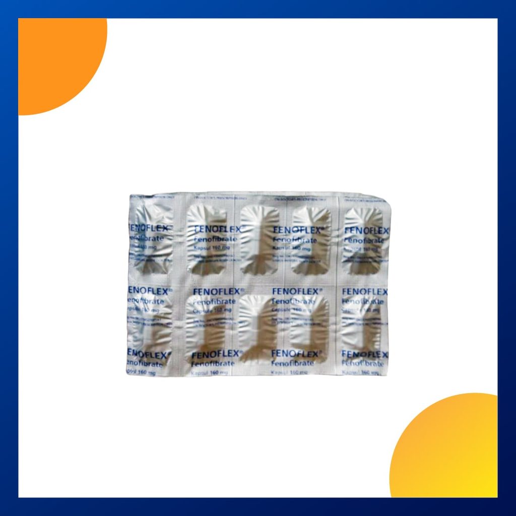 FENOFLEX 160 MG 1 STRIP @ 10 KAPSUL