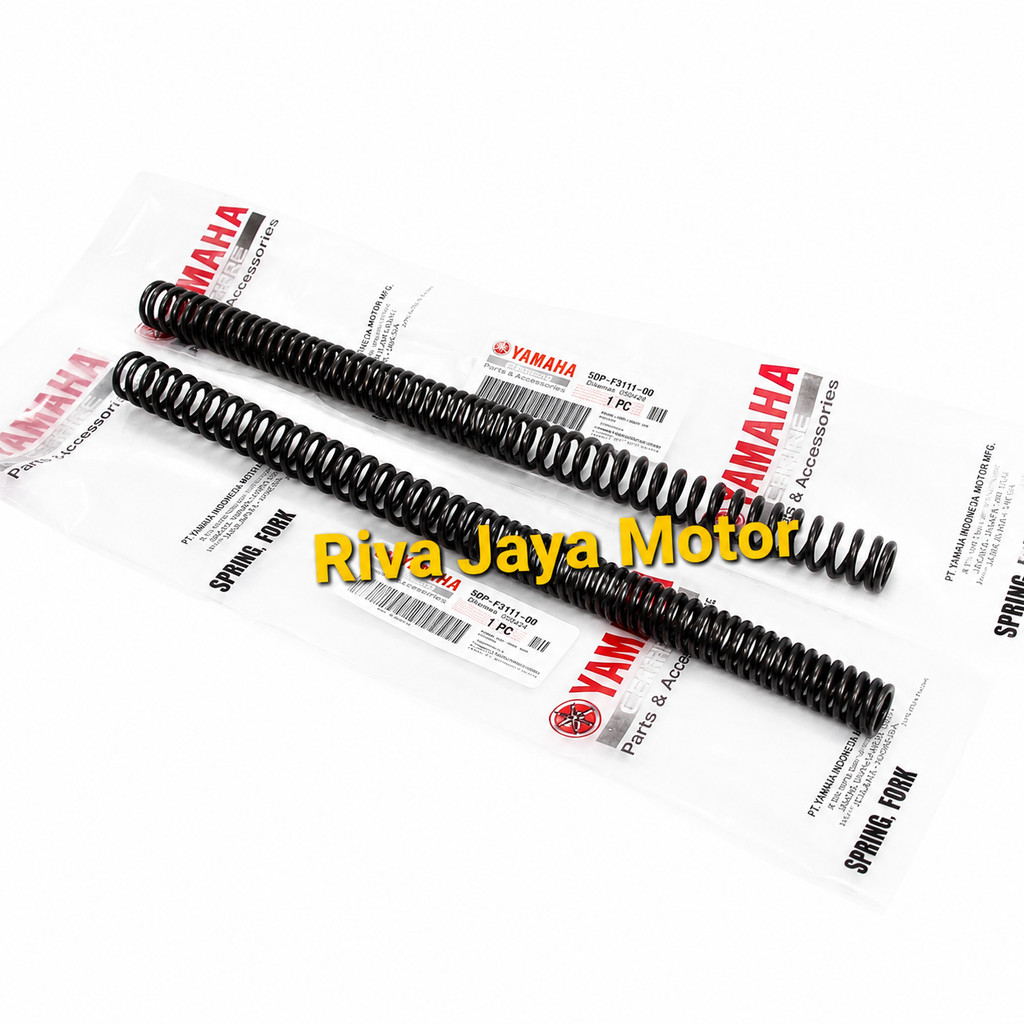 Paket Set 2 Pcs Per Shock Depan Jupiter Z Mx Vega R Zr Lama New As Sok Original Yamaha Genuine Parts