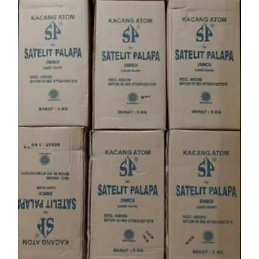 KACANG ATOM SATELIT PALAPA - KACANG OVEN SATELIT PALAPA 5KG