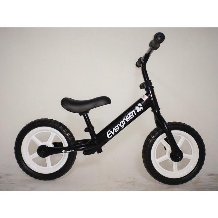 Sepeda Anak Evergreen SNI COD Pushbike Balance Push bike tanpa pedal - Hitam, D55 Jari