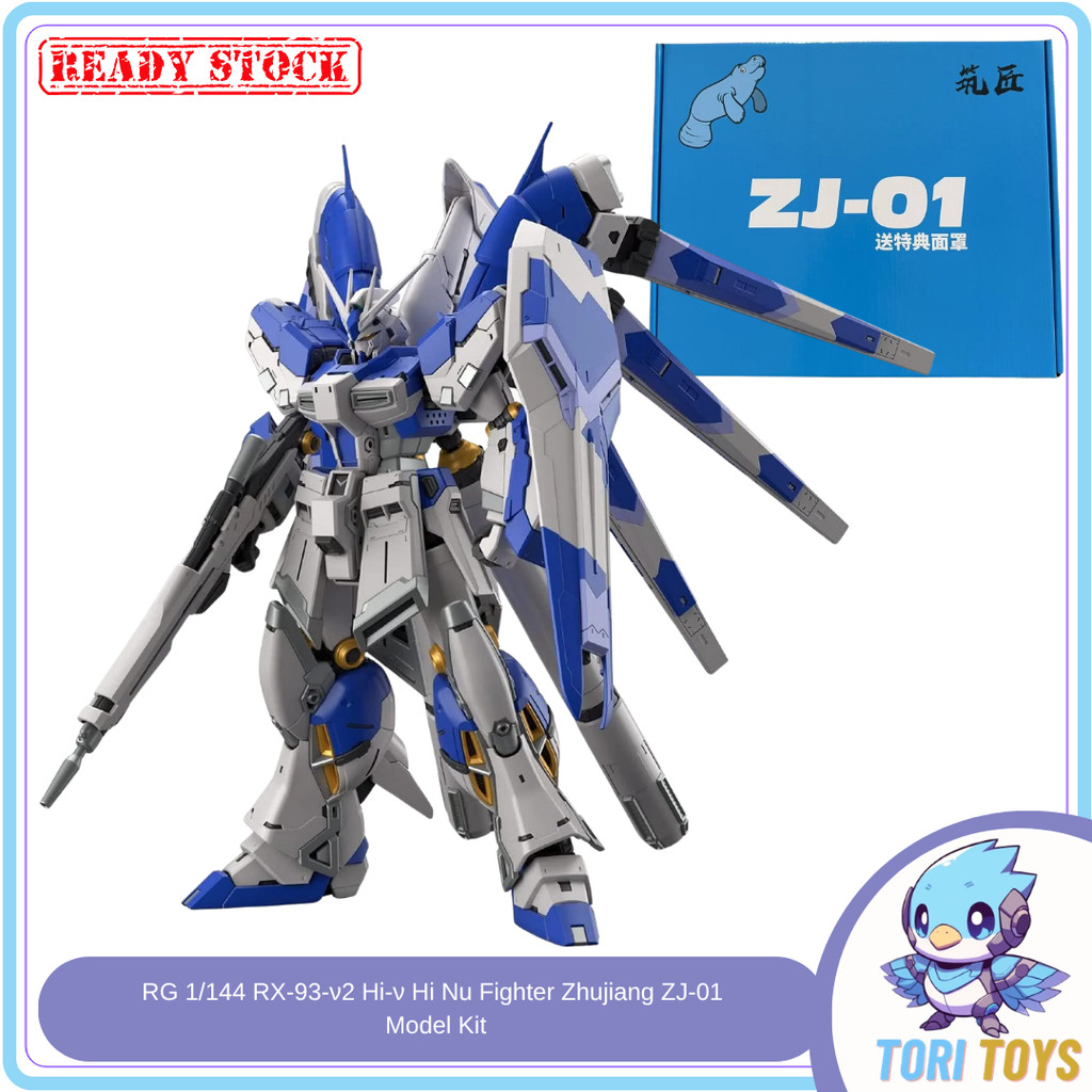 RG 1/144 Hi Nu Fighter RX-93-v2 Hi-v Zhujiang ZJ-01 Model Kit