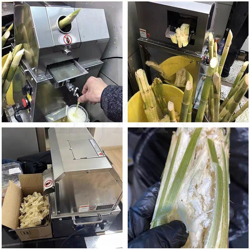 Commercial Sugarcane Extractor Crusher Sugar Cane Electric Juicer Extractor Machine