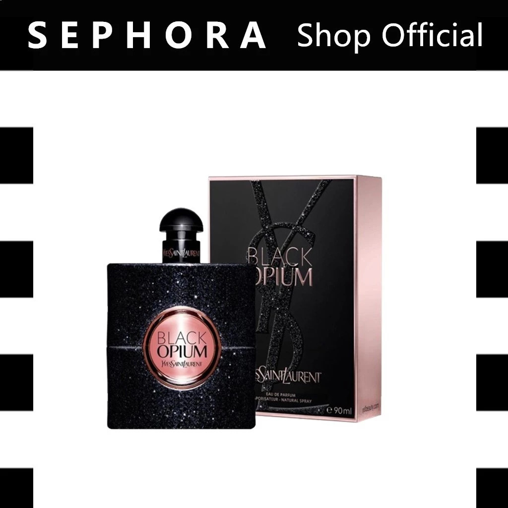 Parfum Wanita Black Opium EDP 90ml   SPRAY    Aroma Vanila Kopi   Tahan Lama    Feminim