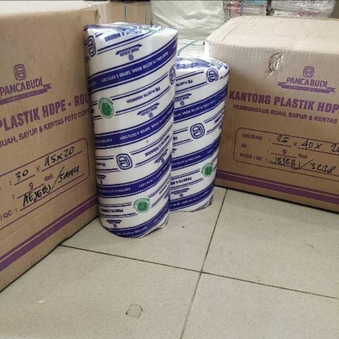 Kantong Buah/Kantong Sayur/Plastik Fotocopy Plastik HD ROLL 25x40