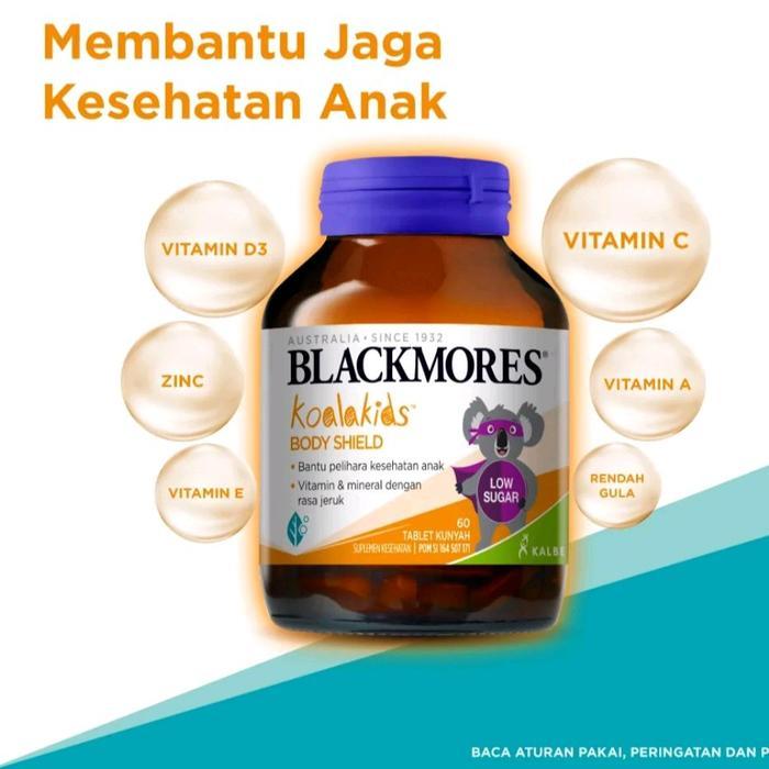 PROMO  Blackmores Kids Body Shield isi 60 tablet / Blackmores Vitamin Anak-Anak Menjaga Kesehatan An
