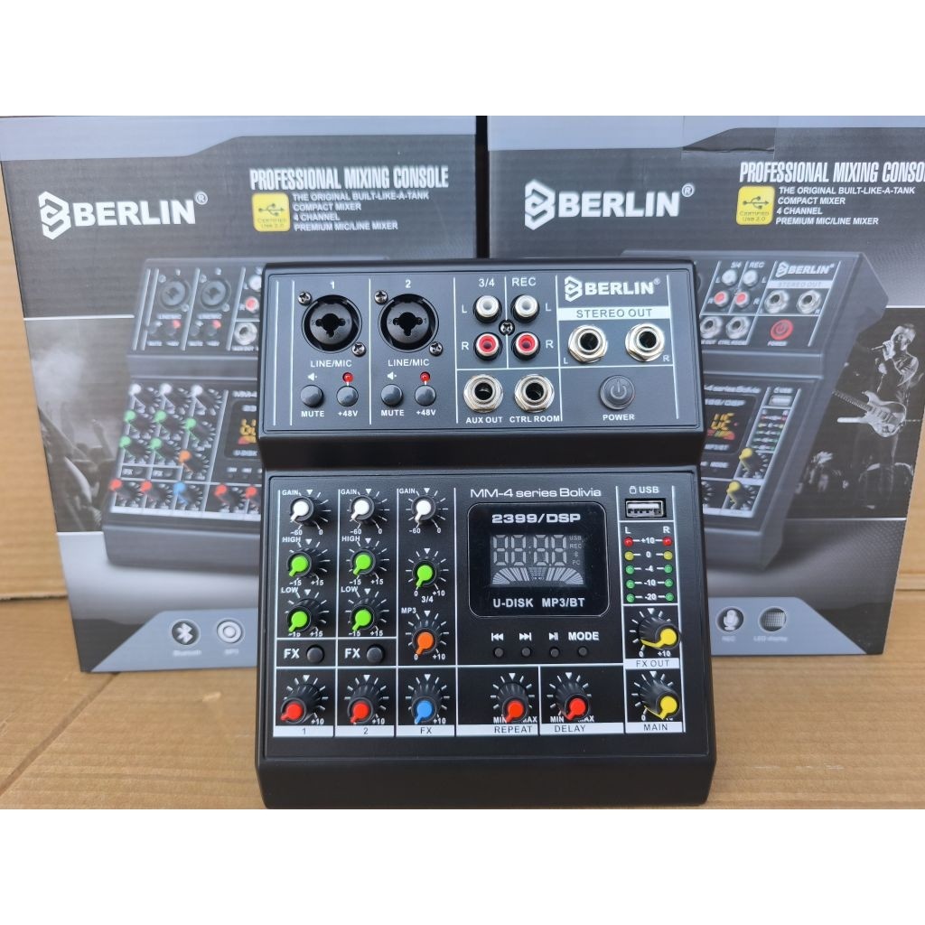 mixer 4 channel Berlin support bluetooth