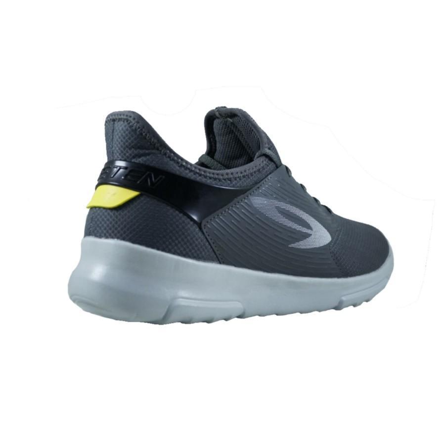 910 Nineten Kiva Sepatu Running - Abu/Kuning Olahraga Running Outdoor Lari
