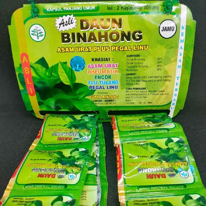 DAUN BINAHONG KAPSUL ORIGINAL ASLI