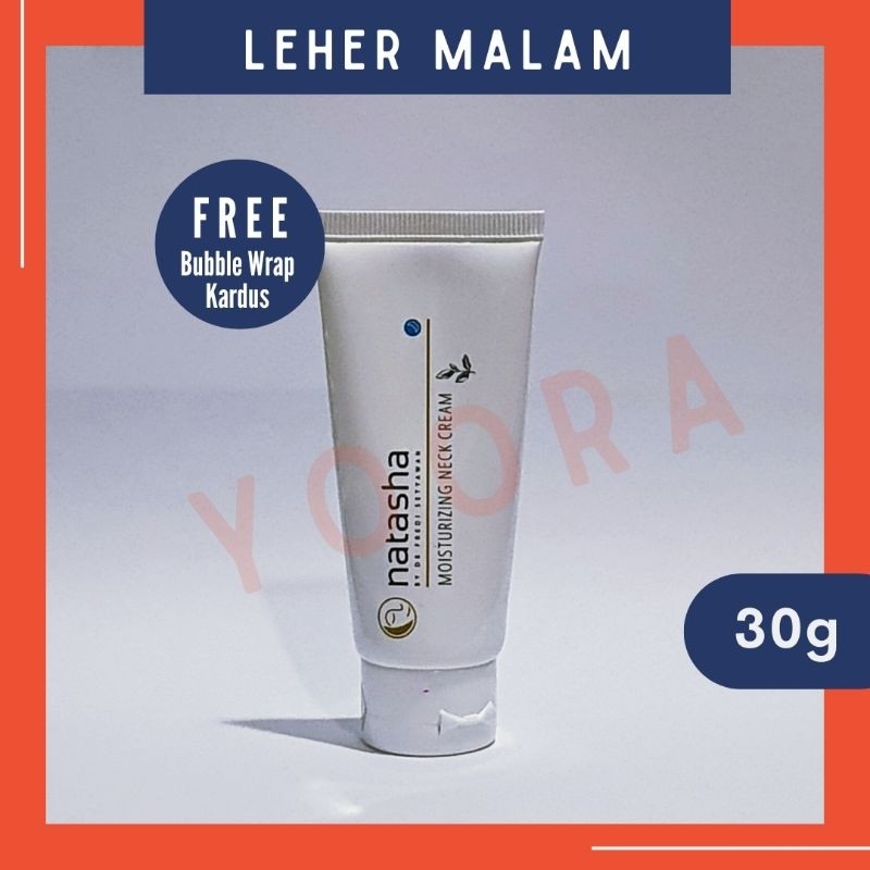 Natasha Leher Malam, Krim Leher Pencerahan, Whitening Neck Cream, Krim Leher Natasha
