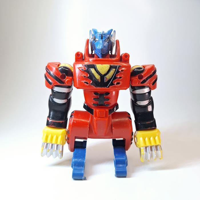 Robot Power Rangers Bandai 2007 Jungle Fury - Spinning Red Tiger Zord Part KW