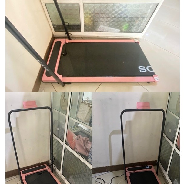 Treadmill elektrik second merk sonix (like new)