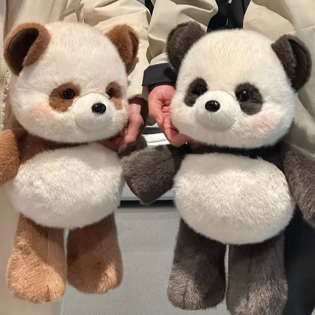 Boneka mainan panda raksasa seri New Forest Run, bantal tidur.