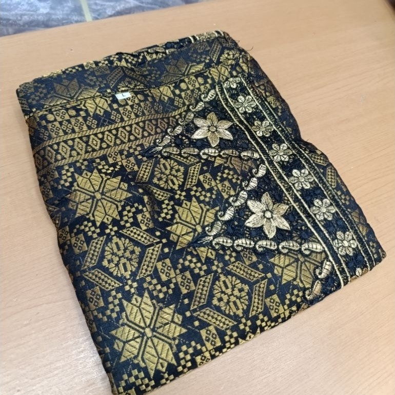 Rok songket Bordir / songket palembang /