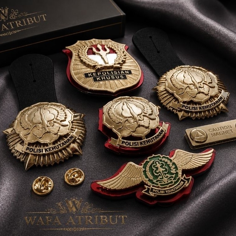pin polhut / wing polhut / Tanjab polhut / kewenangan polhut full Kuningan premium