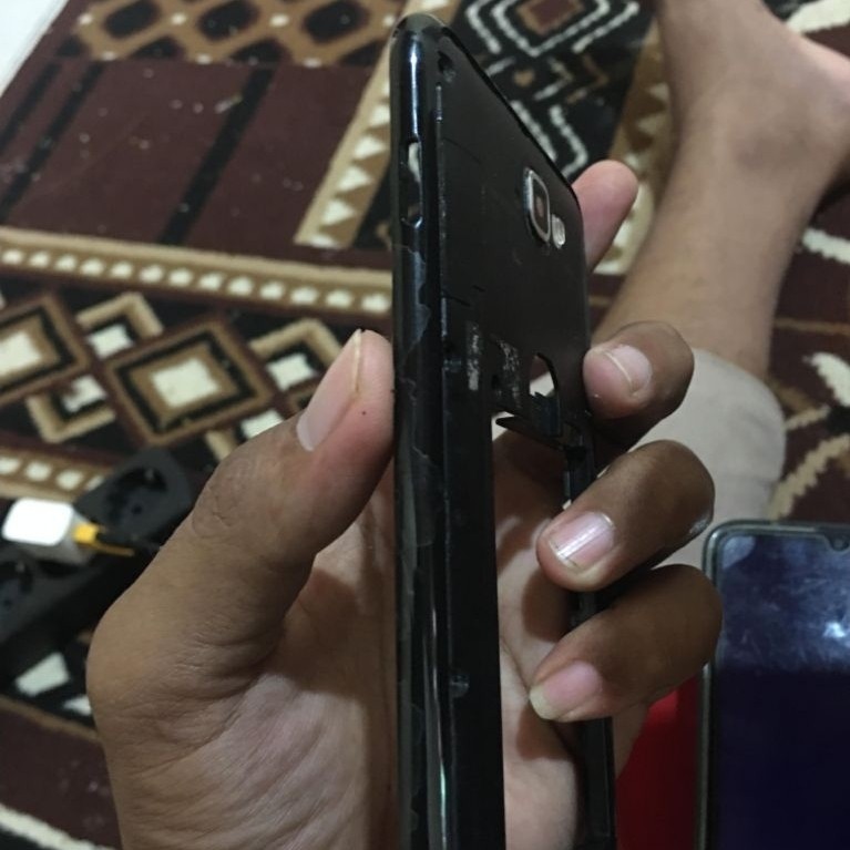 frame tulangan tulang tutup mesin belakang tengah tulang samsung galaxy note 1 gt-n7000 ori copotan 