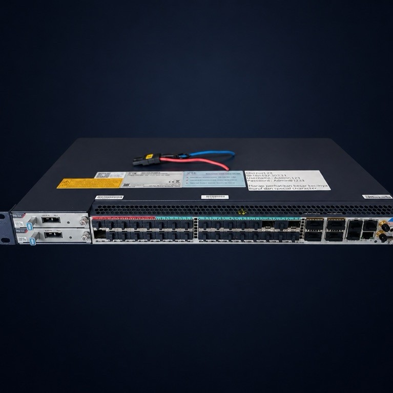 Switch router zte zxctn 6120h-s full open full lisenci 100GE x4 25GE x22 10GE x10